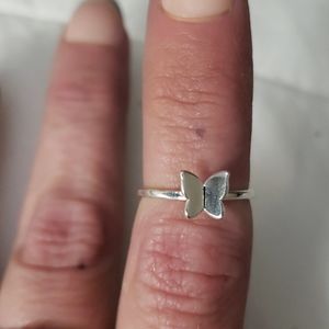 Butterfly adj toe ring